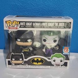 Batman and Joker Funko Pop