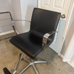 Salon Chair & Mannequin