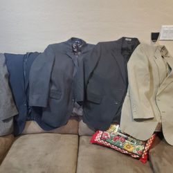 5 Men's Suit Coat Jackets