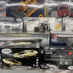 Vintage Model Trucks, Cars, Planes Etc. New Sealed