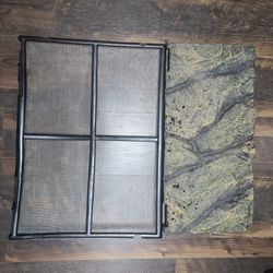 Exo Terra 24"x18"x12" Lid And Background