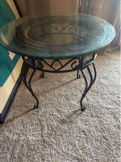 Glass tables (2)