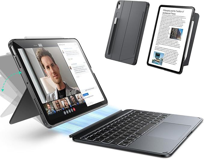 ESR for iPad Air 13" (M3/M2) 2025/2024 Case with Keyboard