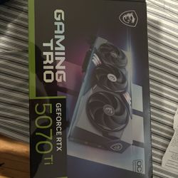 msi nvidia geforce rtx 5070 ti gaming trio plus overclocked triple fan 16gb