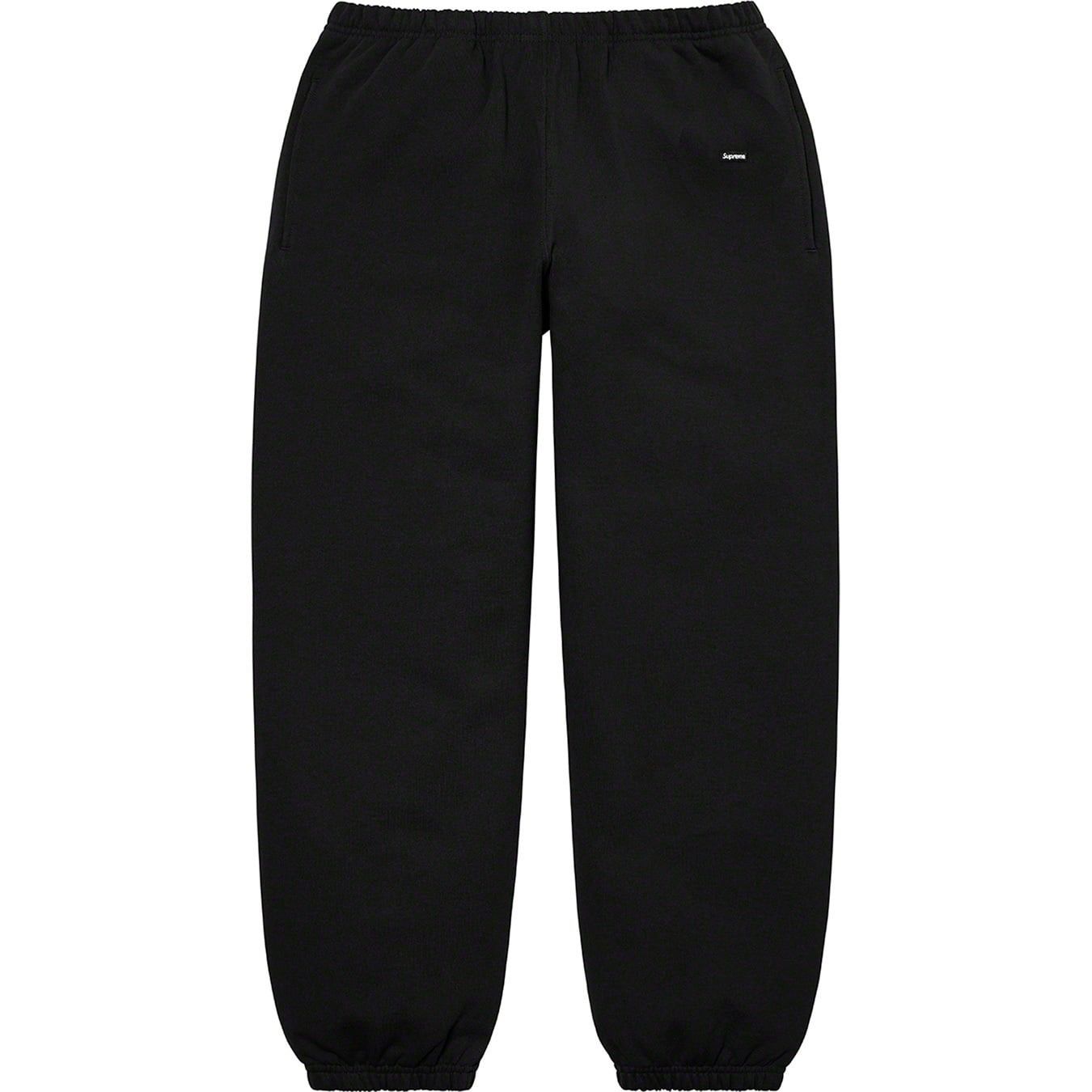 Supreme Small Box Logo Sweatpants Black Medium SS21