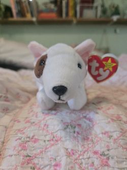 Ty Beanie Baby BUTCH the Dog - Oct 2 1998 - w/Rare GASPORT Error and more!!!