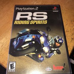 PS2 Game RS Riding Spirits 
