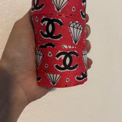 Designer Diamond Ribbon Hair Bow Making Crafts Lanyards 