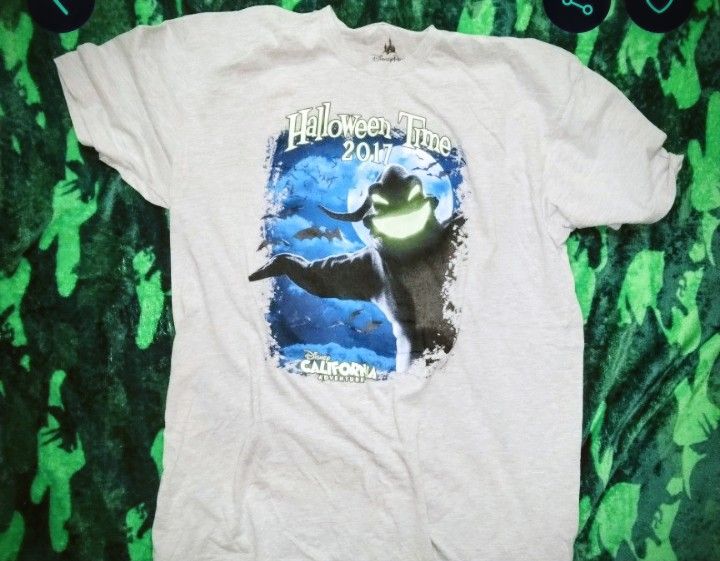 New Original Disney XL T Shirt. 2017 Halloween Oogie Boogie