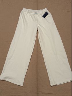 PARKE x target high rise boxer sweatpants cream color