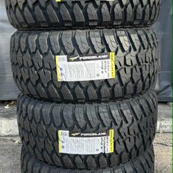 33X12.50 20  FORCELAND REBEL HAWK R/T New Tires 