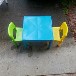 Kid Table And Chairs 