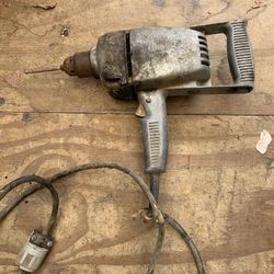 Vintage Chicago Electric Tool Spade Handle Drill