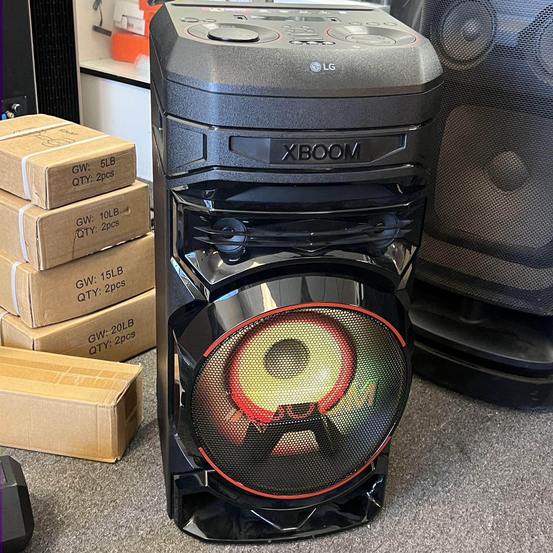 LG - XBOOM Audio System w/Bluetooth- RNC5 - 400 watts