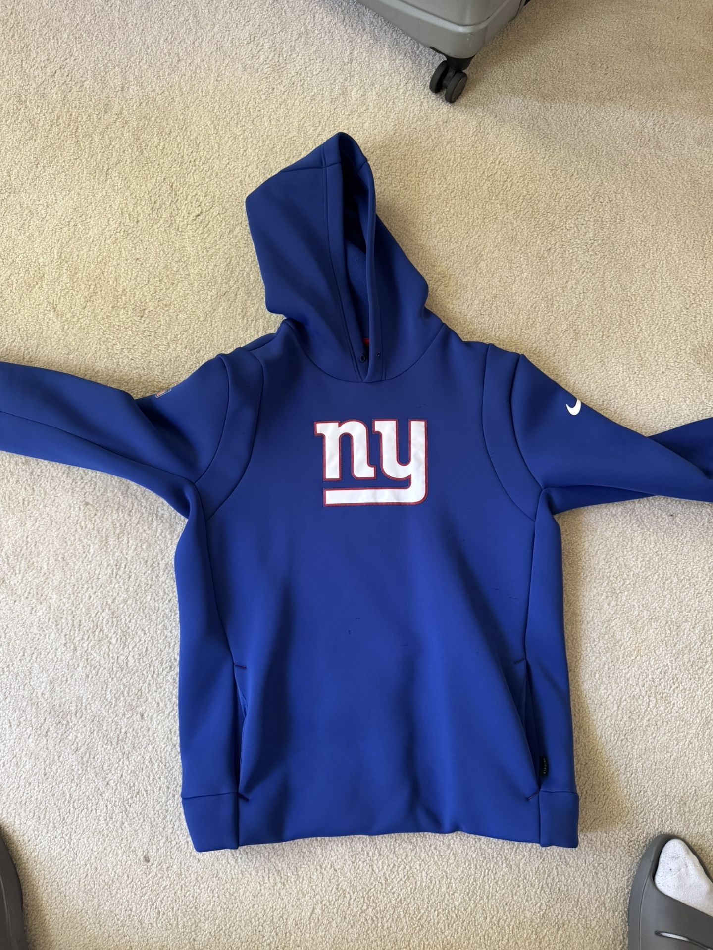 Nike New York Giants Sweatshirt Large Blue