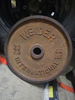 Weider International 20kg / 44 lbs Weight Plate