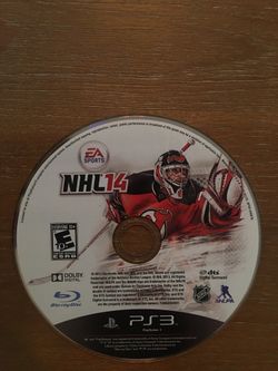 Sony PlayStation ps3 nhl 14
