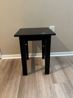 Brown Wood Side End Table
