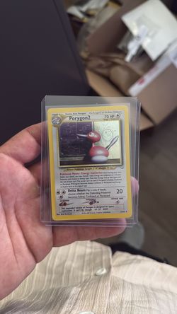 Pokémon porygon 2 card