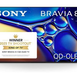 Sony Bravia 8 ii. 65 inches - 2026. Model # K-65XR80M2