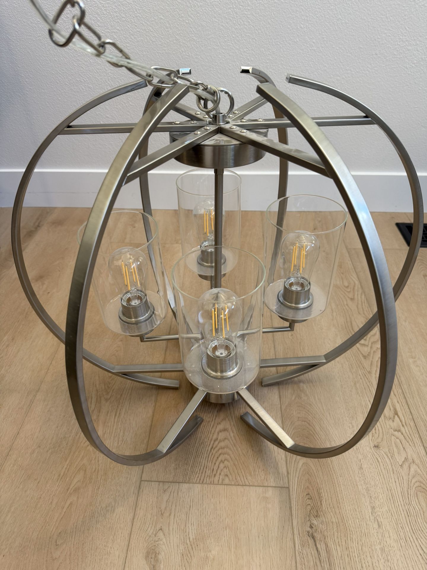 Chandelier Pendant Light Lamp Stainless Steel