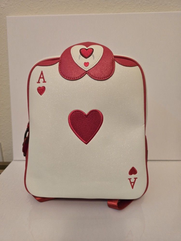 Loungefly Disney Exclusive - Alice in Wonderland Ace of Hearts Cosplay Mini Backpack