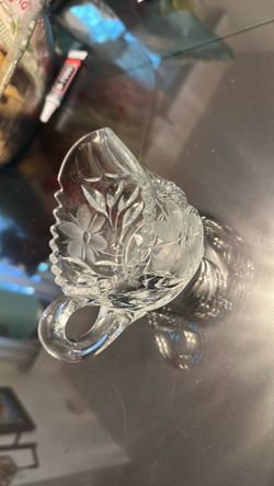 Crystal Creamer pitcher