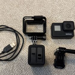 GoPro HERO7 BLACK with 2 Batteries And Accessories!