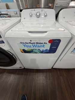 GE® 4 Cu. Ft White Agitator Top Load Washer