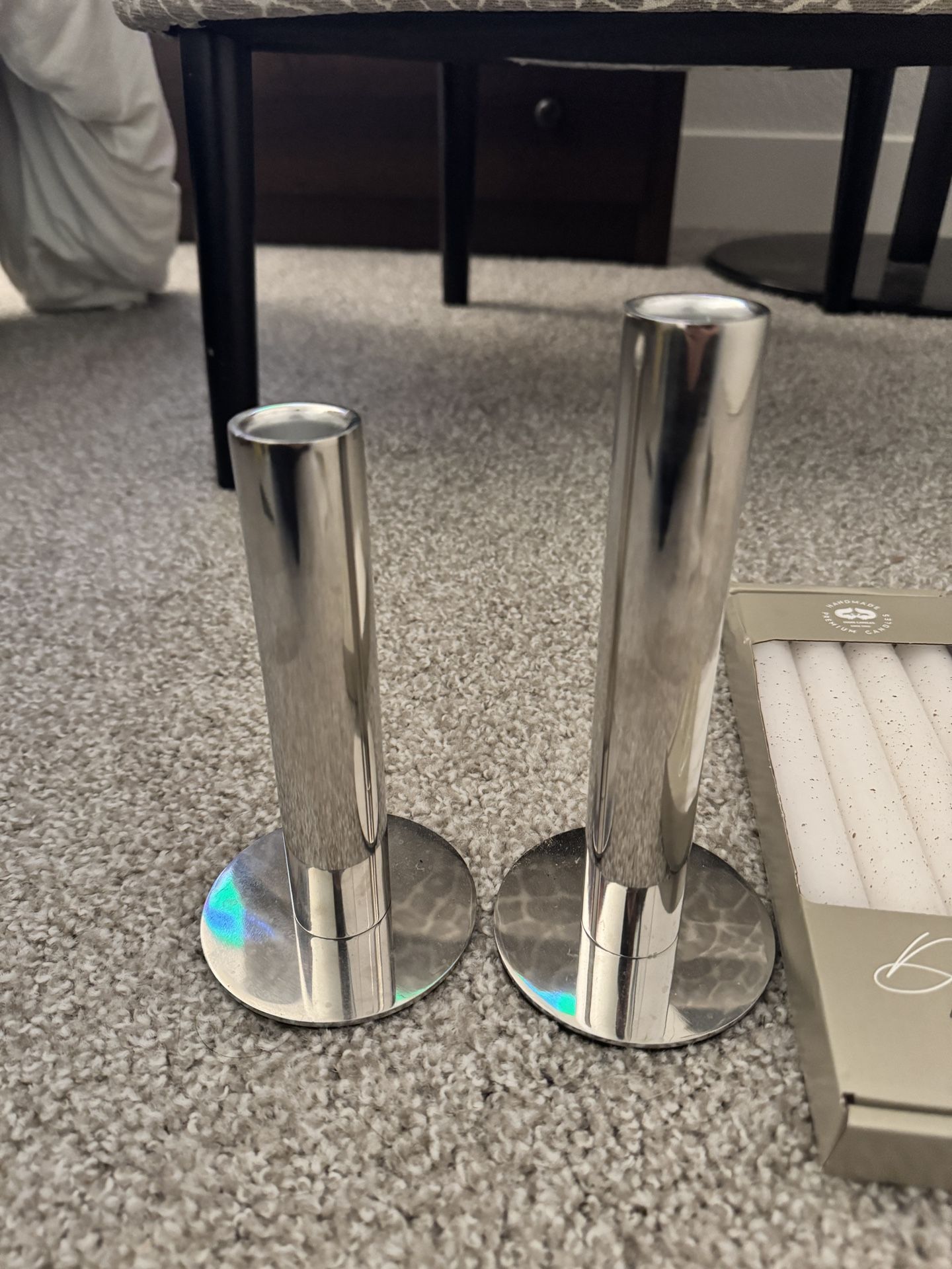 2pcs Taper Candle Holders