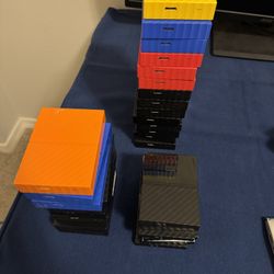 WD And Toshiba USB 3.0 External HDD’s 1TB 2TB 4TB 8TB