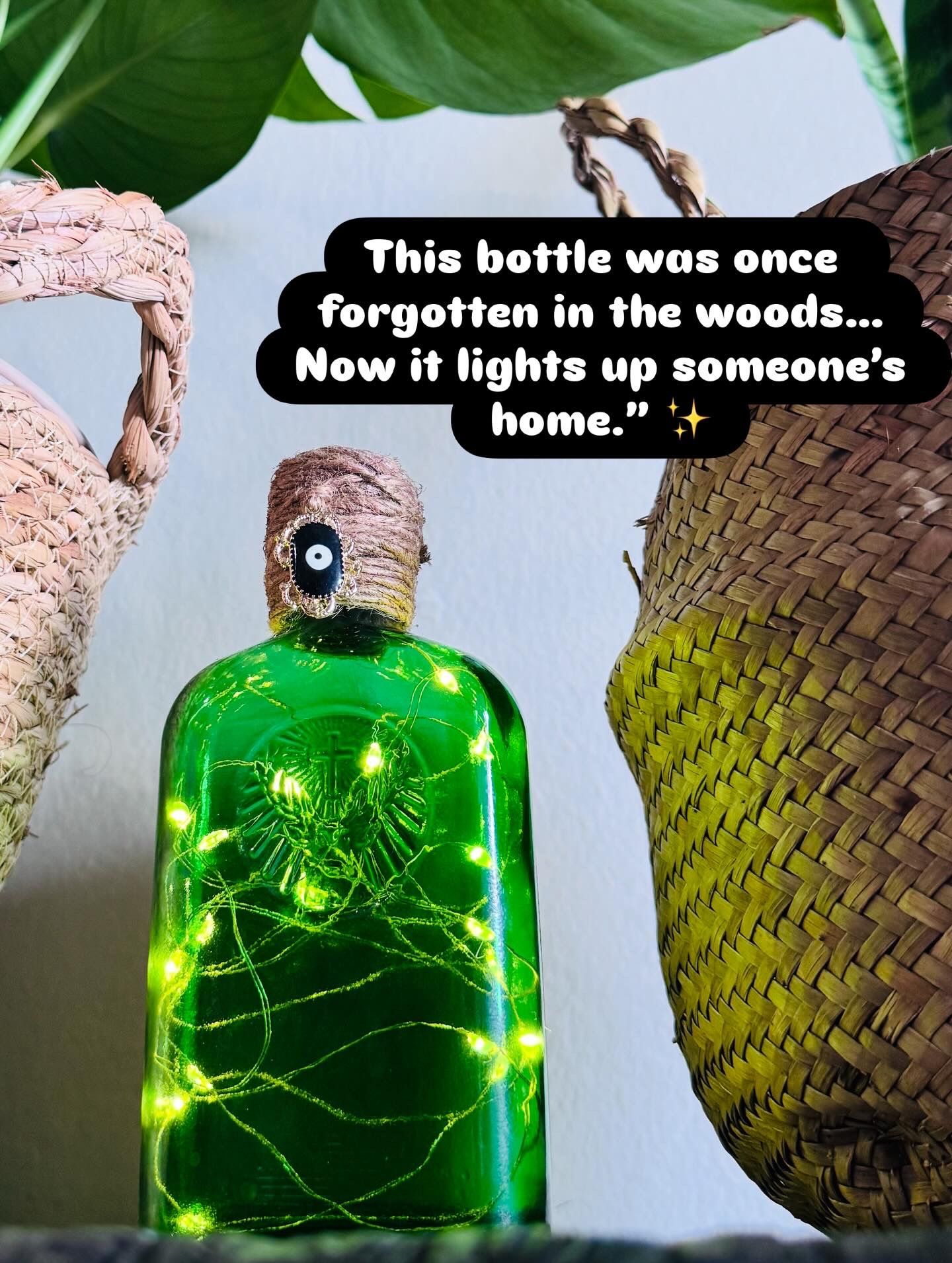 This liquor bottle just got a classy second life 😍♻️