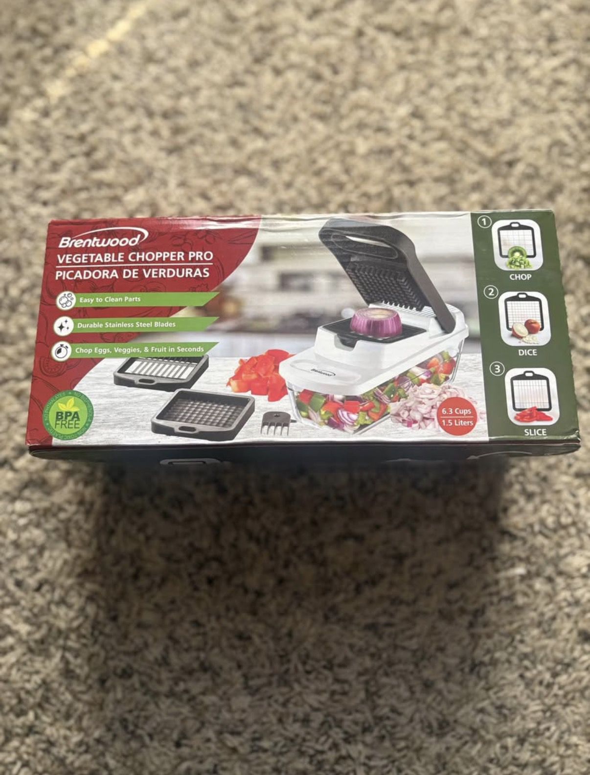 Brentwood vegetable chopper