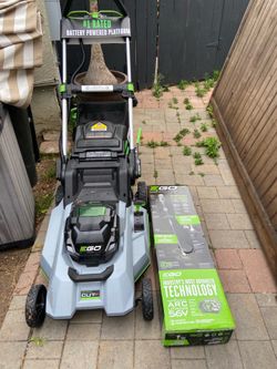 EGO lawnmower and weed trimmer new  $600