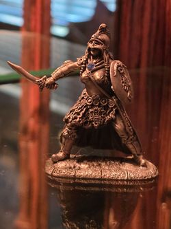 Vintage Reaper Miniatures Dark Heaven Legends: Brigette of the Blade Pewter Mini