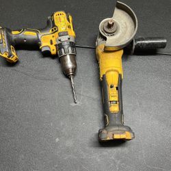 Dewalt Grinder And Drill