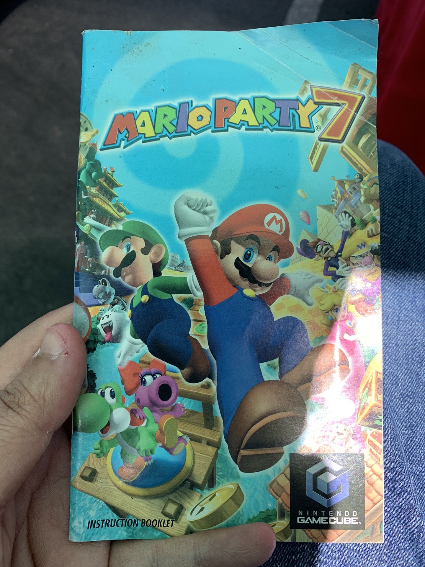 Nintendo GameCube Mario Party 7  Manual