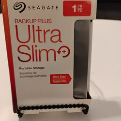 Seagate 1 TB Portable Hard Drive 