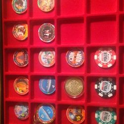 Real Casino Chips With Case