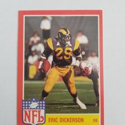 Eric Dickerson Sports Card Collectable 