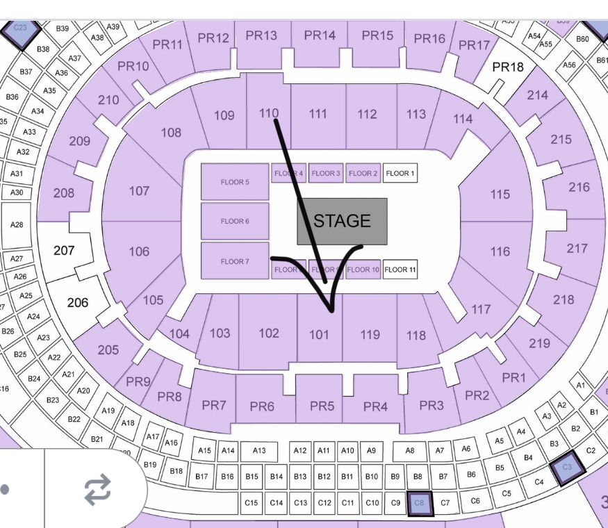 Bad Bunny Concert At Crypto Arena On Feb-24-2022
