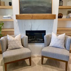 2 World Market Exclusive Accent Chairs