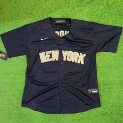 New York Yankees Aaron Judge Navy Blue Jersey