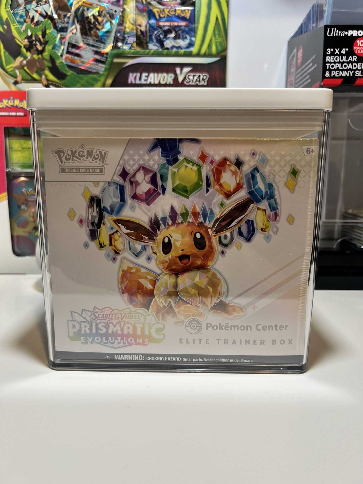 Pokémon Prismatic ETB Pokemon Center