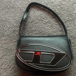 Diesel Black Shoulder Bag