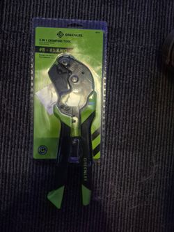 Greenlee 5 in 1 crimping tool