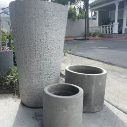 3 Flower Pots - Separate Or Together