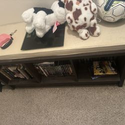 Bench With Storage Holes