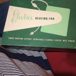 Antique Heating Pad And Box