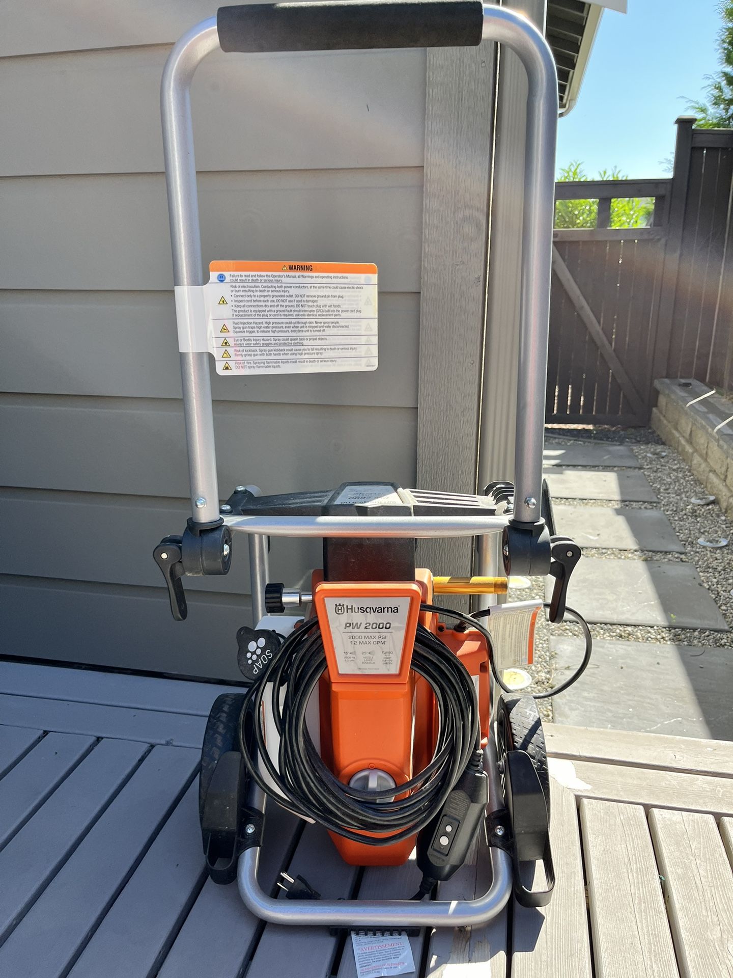 Pressure Washer 2000 Psi